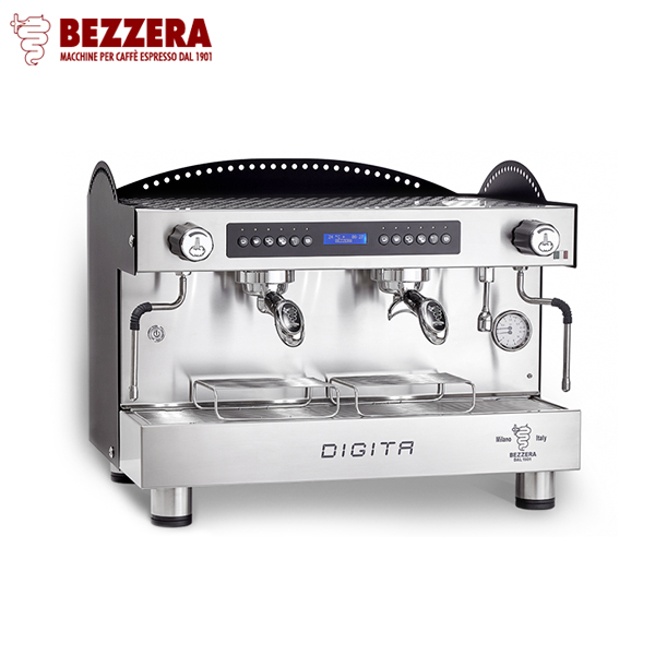 BEZZERA 貝澤拉 DIGITA DE 雙孔營業機 霧黑 220V  |BEZZERA 咖啡機