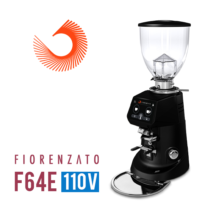 Fiorenzato F64E 營業用磨豆機 110V 霧黑  |營業級磨豆機