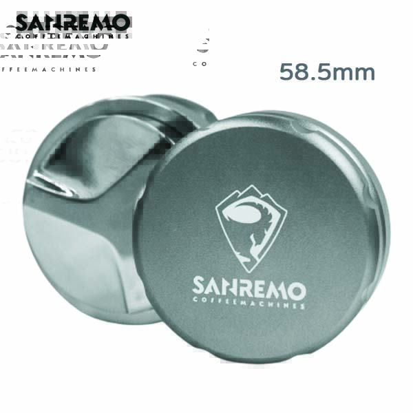 【停產】SANREMO 58.5mm 可調式三槳整粉器 閃耀灰  |【停產】不鏽鋼製品