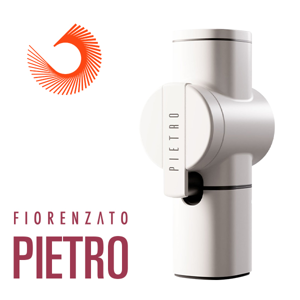 PIETRO 義大利專業級手搖磨豆機(白)  |手搖磨豆機